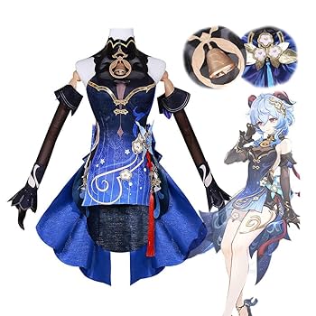 原神 甘雨 コスプレフルセット Amazon.co.jp: 【COSPLEE】原神 甘雨 コスプレ衣装 フルセット